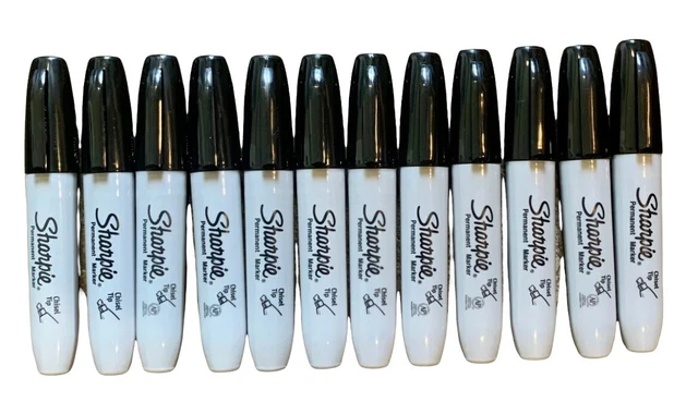 Sharpie Permanent Marker - Chisel Tip, Slate Gray, Single Marker (UPC 071641087859)