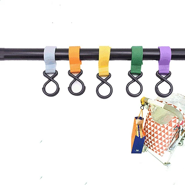 Accessoires de sièges pour bébé Crochet de poussette Maman porte un crochet.