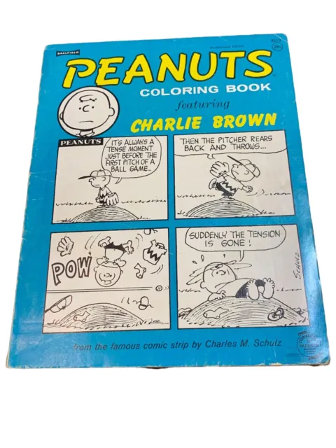 Vintage Fun With Peanuts 1966 Cartoon Book Charles Schultz Peanuts Charlie Brown