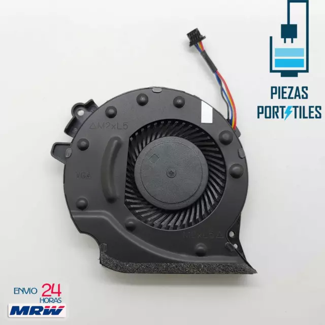 Fan Ventilador Compatible para HP GPU Pavilion 15-cx0102TX 4 Pins