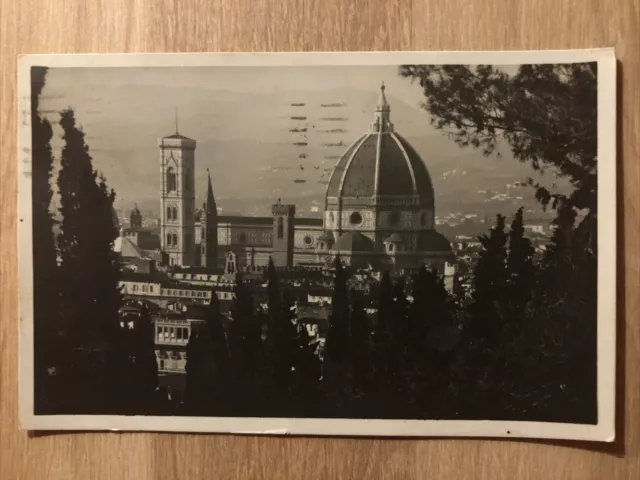 Firenze - Panorama Parziale • Ansichtskarte 1929 gelaufen