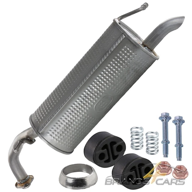 Atec Silenziatore Scarico Silenziatore Per Toyota Yaris P1 1.3 Anno 02-05