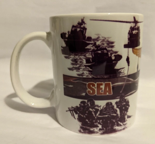 NAVAL SPECIAL OPERATIONS Group Air Sea Land Coffee Cup Mug Navy SEAL