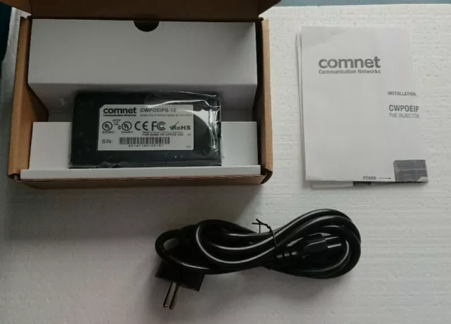 Injecteur PoE Midspan COMNET Power Over Ethernet 10/100TX vendeur fr