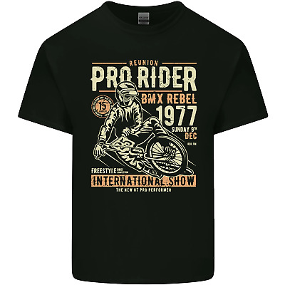 BMX Pro-Rider 1977 Ciclismo Bicicletta da Uomo Cotone T-Shirt Tee Top