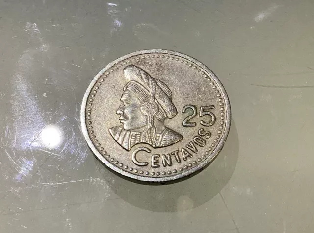 Guatemala 25 Centavos 1997 Circulated