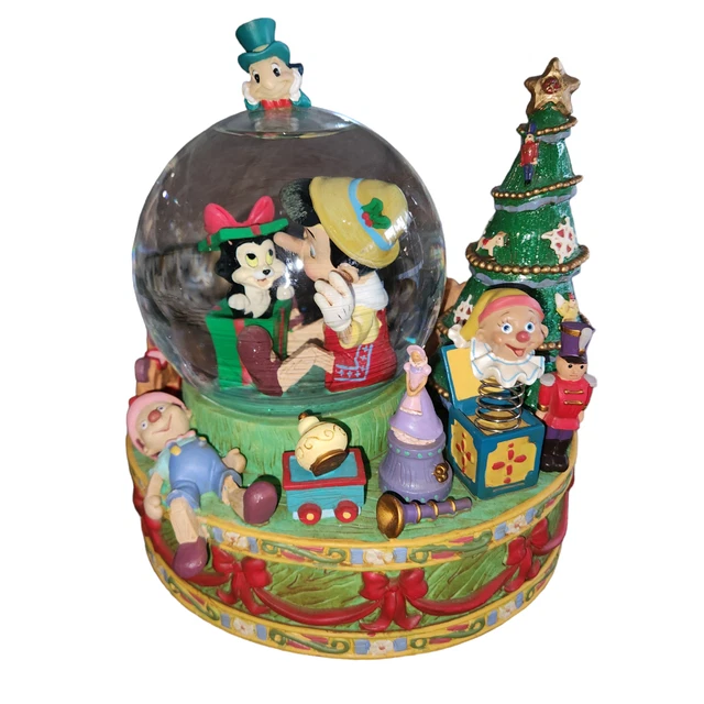 DISNEY PINOCCHIO MUSIC Box "Have Yourself a Merry Little Christmas