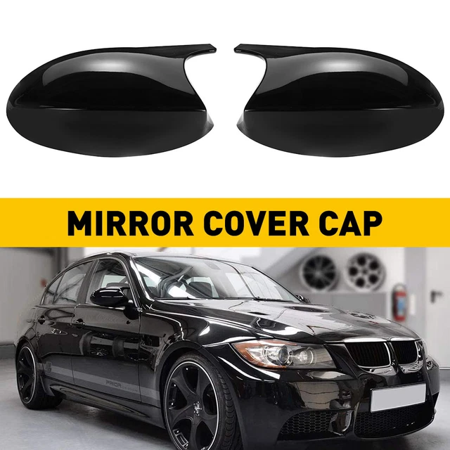 Copertura specchio vista posteriore tappo nero puro tipo per E87 E81E82 E90 E92 E93 E88 E91 Regno Unito