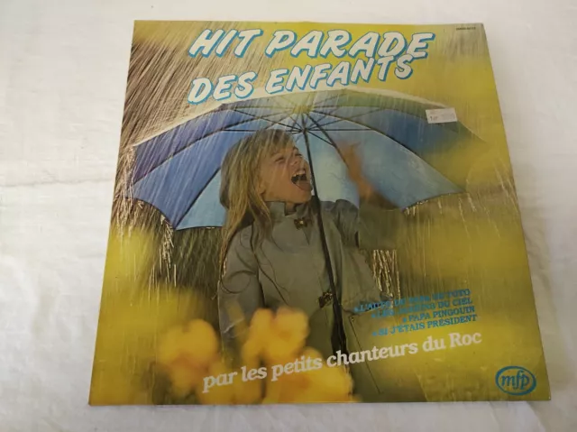 Vinyle 33 Tours Le Hit Parade des Enfants (Goldorak, Au Pays de