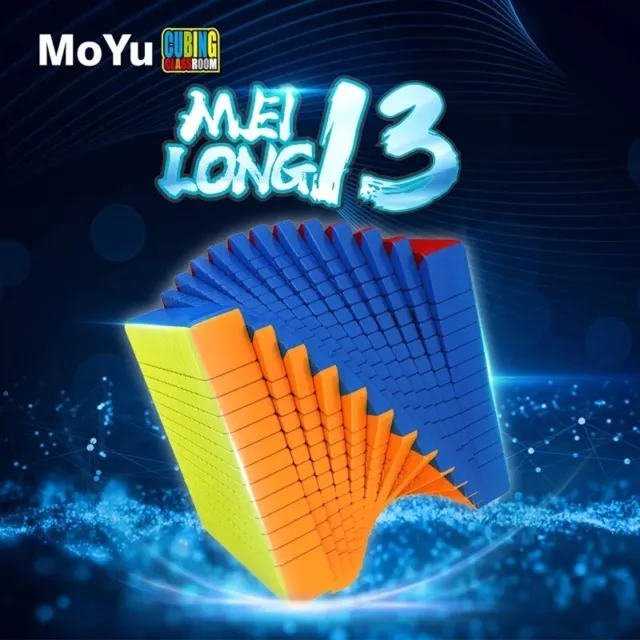 Moyu Meilong 13x13 Magic Speed Cube Stickerless Professional Fidget Toys MFJS