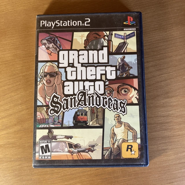 GRAND THEFT AUTO San Andreas Playstation 2 PS2 GTA Black Label Game EUR 16,42 PicClick FR