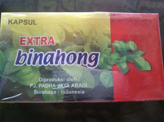 Extra Binahong Capsule For Uric Acid Cholesterol Backpain Gout Aches Rheumatic