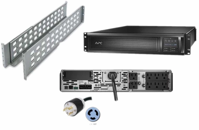 APC SMX2200RMLV2U Smart-UPS 2200VA 1980W 120V 2U Battery Power Backup Sine wave