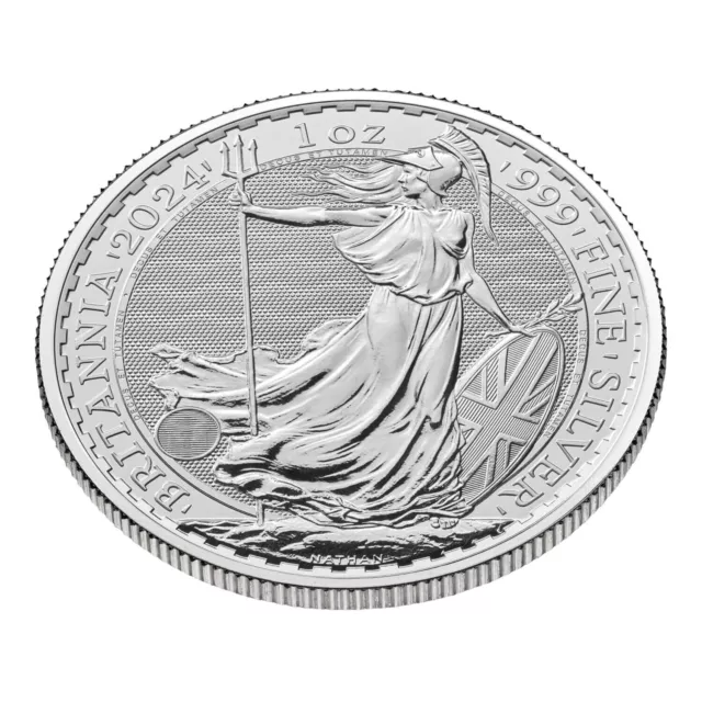 New Release Britannia 2024 1oz Silver Bullion Coin W1