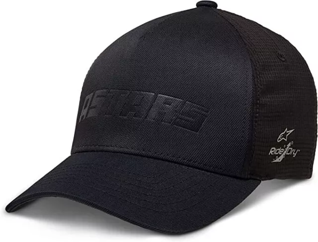 Alpinestars Men's Codex Tech Hat Baseball Cap- Black L/XL
