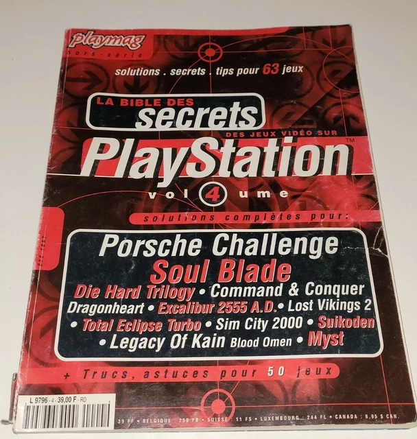 Revue Magazine Vintage PLAYMAG PLAYSTATION HORS-SERIE VOLUME 4 LA