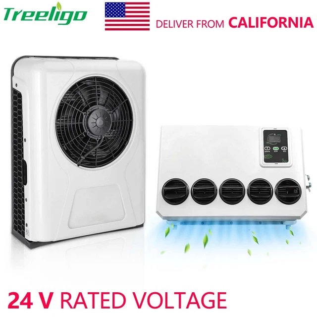 12000BTU 24V AIR Conditioner Split Truck AC Cooling Unit Fit Semi Bus