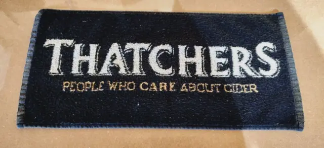 Thatchers Bar Towel Pub Runner Mat Brand New 100% Genuine Official