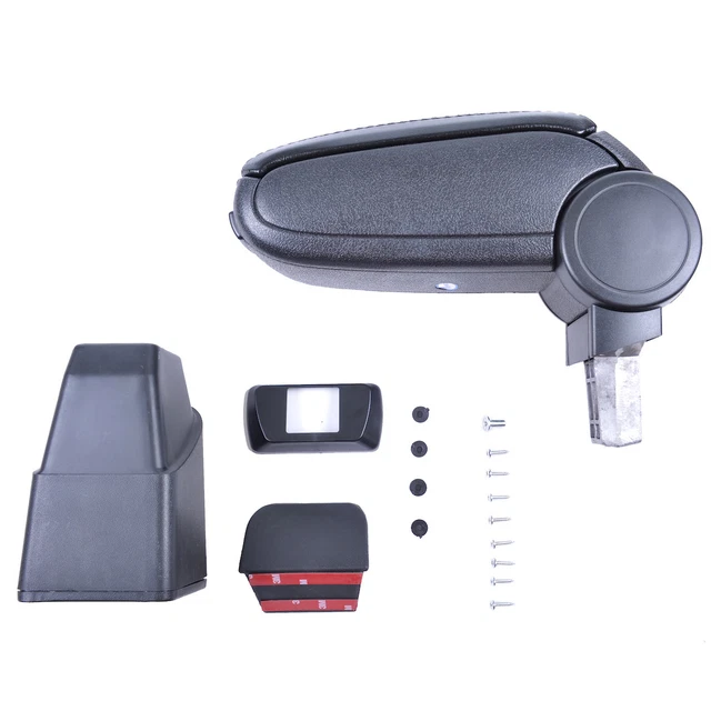 Console / Boîte De Rangement Pour Peugeot 207 208 307 407 408 607 608 - Noir