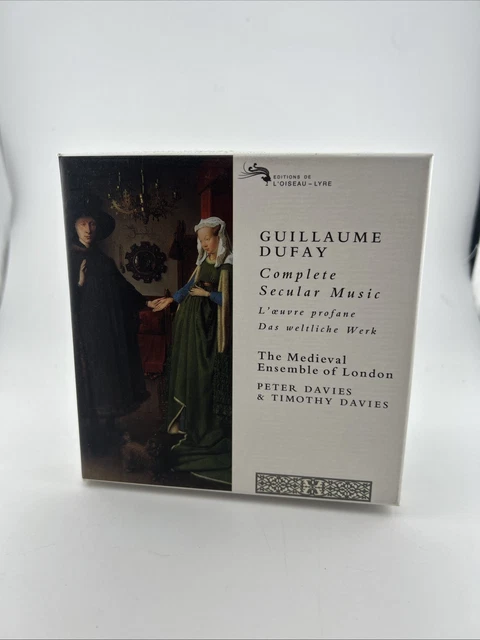 GUILLAUME DUFAY THE Complete Secular Music Works MEDIEVAL