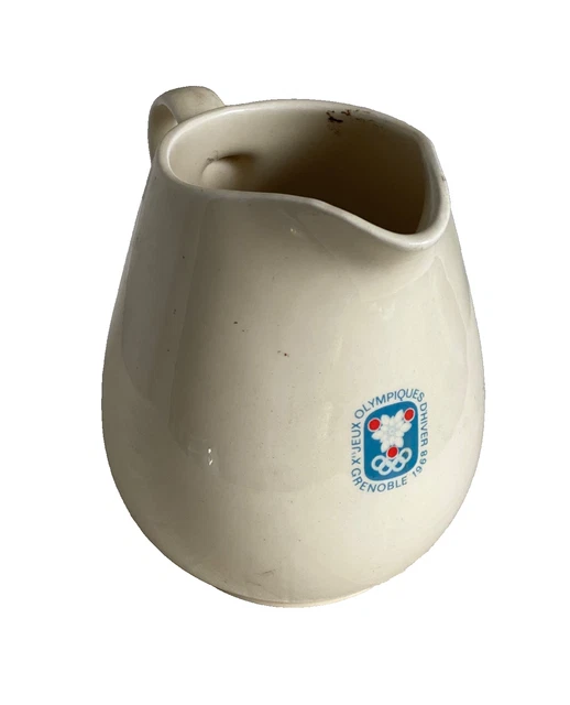 Assiette Souvenir – Grenoble Jeux Olympiques D'Hiver 1968 – Vintage