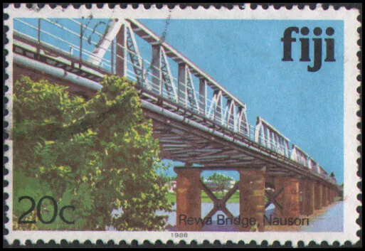 Fiji #418 Used year 1988