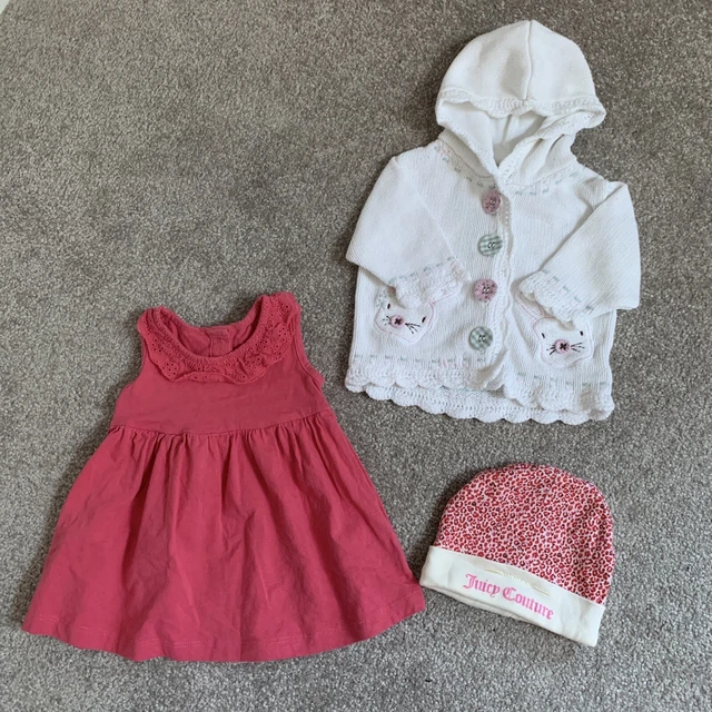 Baby Girls Clothing Bundle, Next, F&F, Matalan, Age 0-3 Months 3