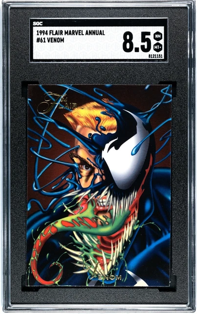 Venom 1994 Flair Marvel Annual #61 SGC 8.5
