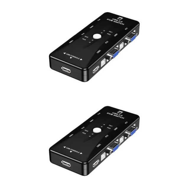 Usb 3.0 Switch Selector Kvm Switch 5gbps 2 In 1 Out Usb 3.0 Two-way Sharer  For Printer Keyboard Mou