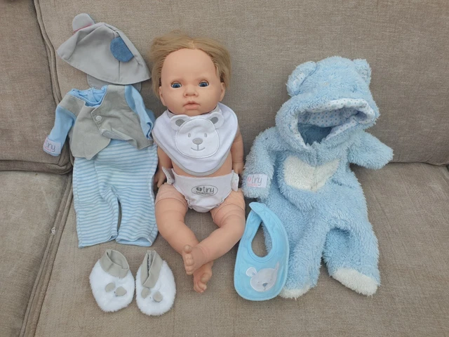 Pacchetto bambola e vestiti Tiny Treasures/bambino nato/bambole/accessori/ragazze ragazzi