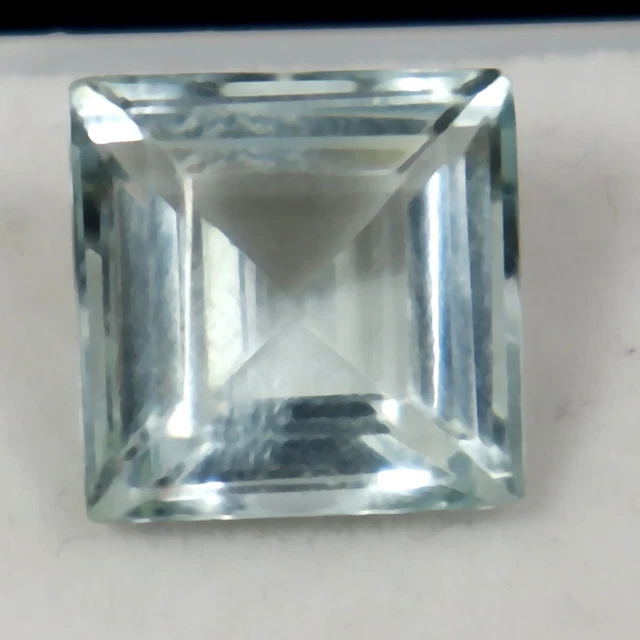 7.85 Ct VVS Natural Santa Maria Aquamarine GIE Certified Cut Loose Gemstone