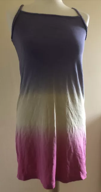 NEXT Girls  Ombré Summer Dress Age 12 Years. Dipped Back Hem.