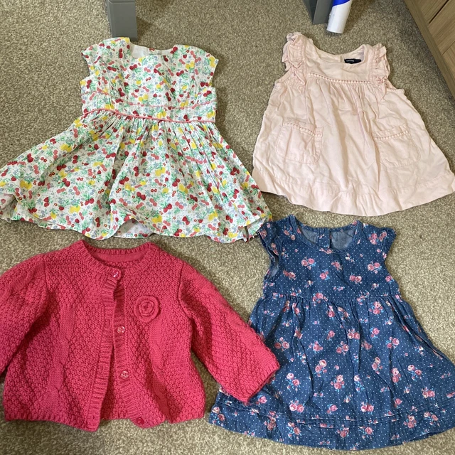 Baby Girl Dress and Cardigan bundle 3-6 Next, Gap, George