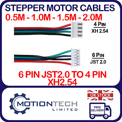 Geeetech 70cm 4-wire cable for Stepper motor NEMA17 shaft for 5mm CNC Makerbot 