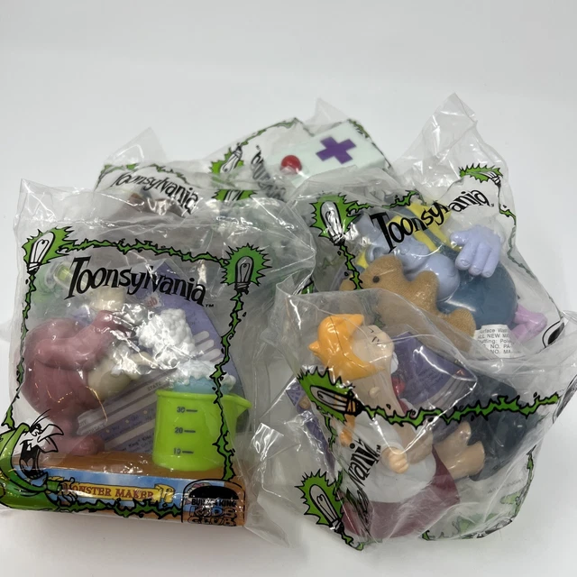 VINTAGE BURGER KING Fast Food Toy 1998 DreamWorks Toonsylvania Monster