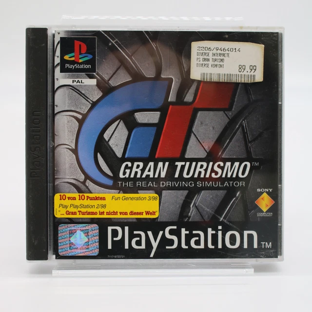 PS1 GRAN TURISMO GT1 OVP Sony Playstation BESTSELLER EUR 12,89
