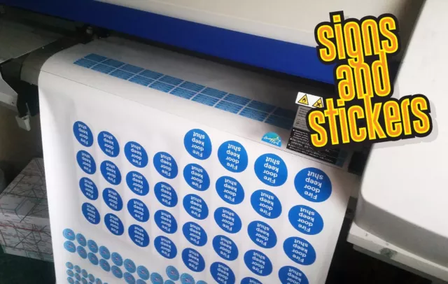 Custom Printed Stickers Vinyl Business Trade Bulk printing service Label Labels