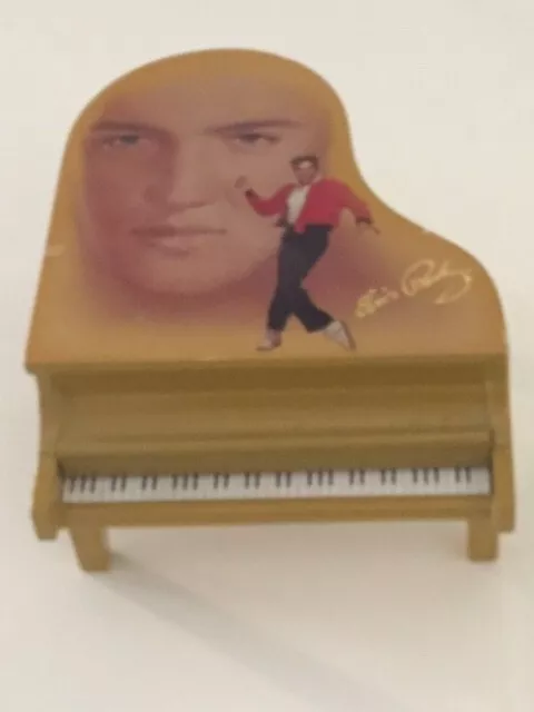 V RARE: Elvis Piano / Musical Jewellery Box **VGC**
