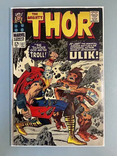 The Mighty Thor(vol. 1) #137 - 2nd App Lady Sif - Marvel Key