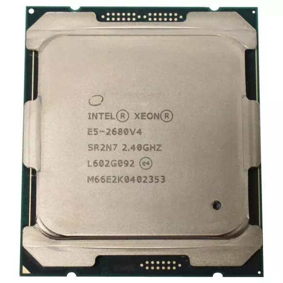 Intel Xeon E5-2680 V4 14 Core 2.40GHz 35MB Cache 28 Threads SR2N7