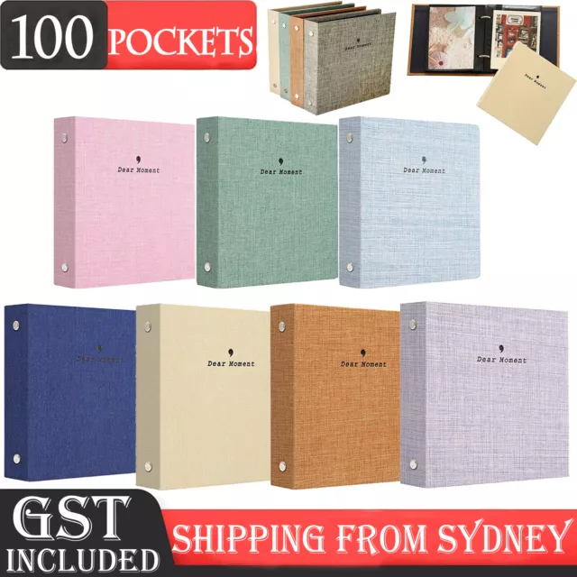 1/2x 100 Pockets Mini Instant Photo Album Book Picture for Fujifilm Instax Film