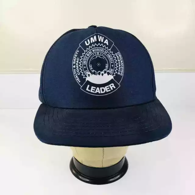 UMWA Trucker’s Hat Cap Snapback UMWA Leader Hat Cap - Made In USA Coal Miner