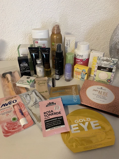 😀Mega Cooles 💖 Kosmetikpaket Beautypaket 26 Teile inklusive Pinkbox NEU💞