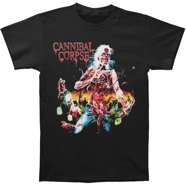 Cannibal Corpse Men's Eaten Back to Life T-shirt XXXXXX-Large Black