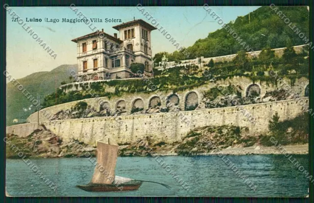 Varese Luino cartolina QK1924