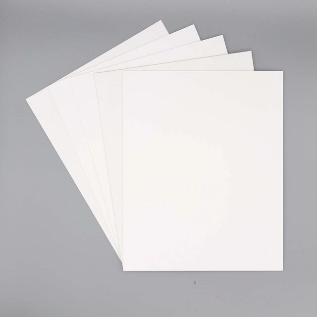 Pack of 5 18x24 18" White Foam Core Backings