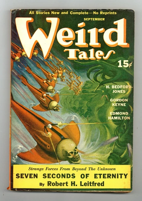 Weird Tales Pulp 1st Series Sep 1940 Vol. 35 #5 VG/FN 5.0