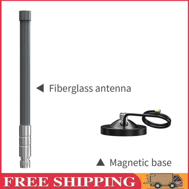 5dBi 858-878MHz for Helium Hotspot Miner Antenna+Magnet Base (55cm Gray)