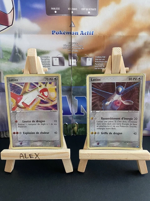 Carte Pokémon Latias Et Latios Holo / Bloc EX Trainer Kit / Poor FR