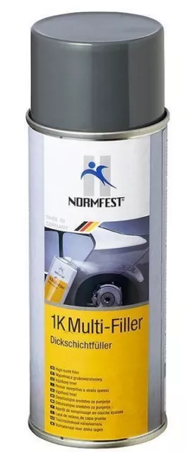 Normfest 1K Multi-Filler 400ml Dickschicht - Füller Grundierungsspray Füllspray